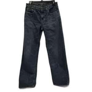 Polo Ralph LAuren Straight Leg Jeans 867 Size 16 Dark Wash Vintage Denim Preppy